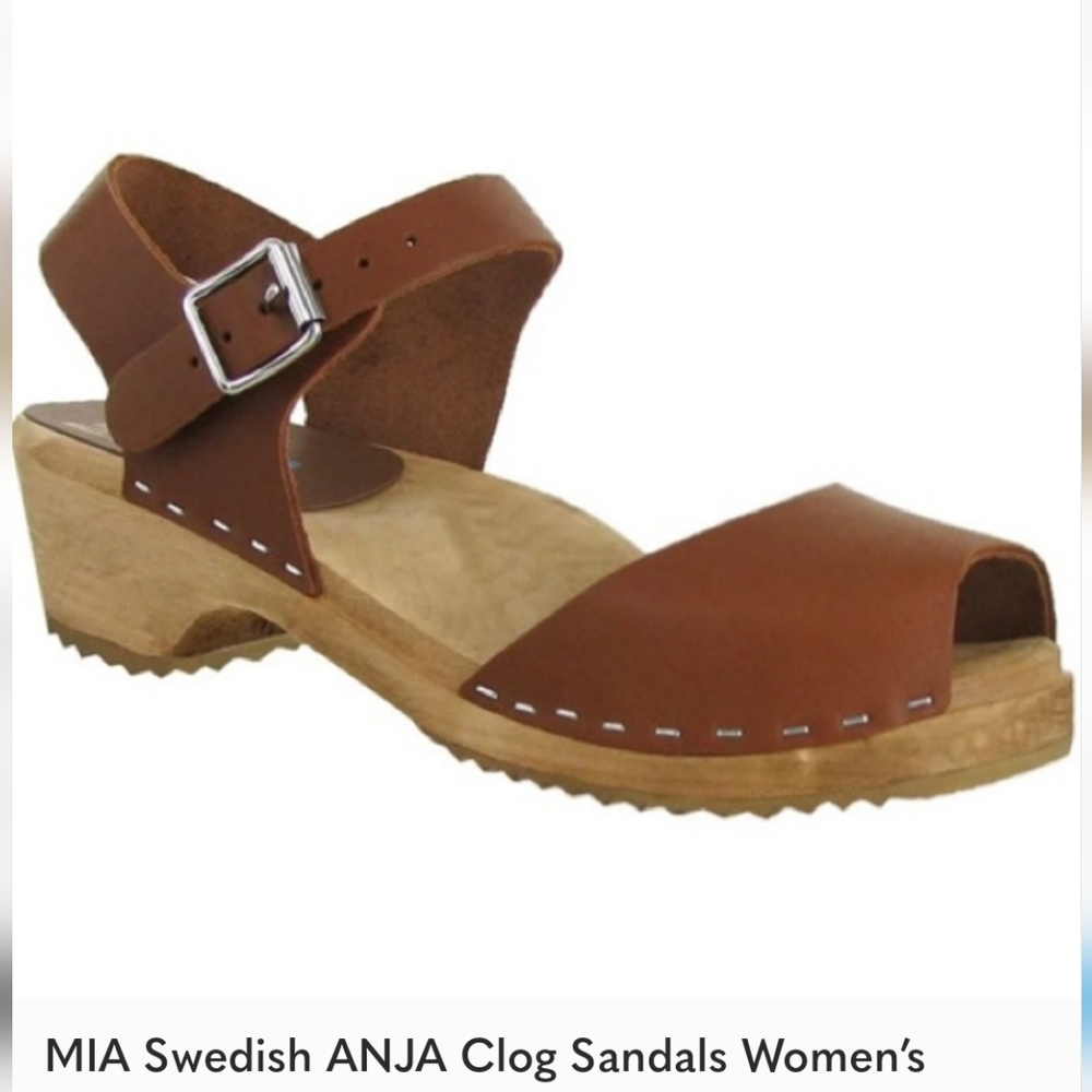 Swedish Anja Clog from Mia Sandal sz 40